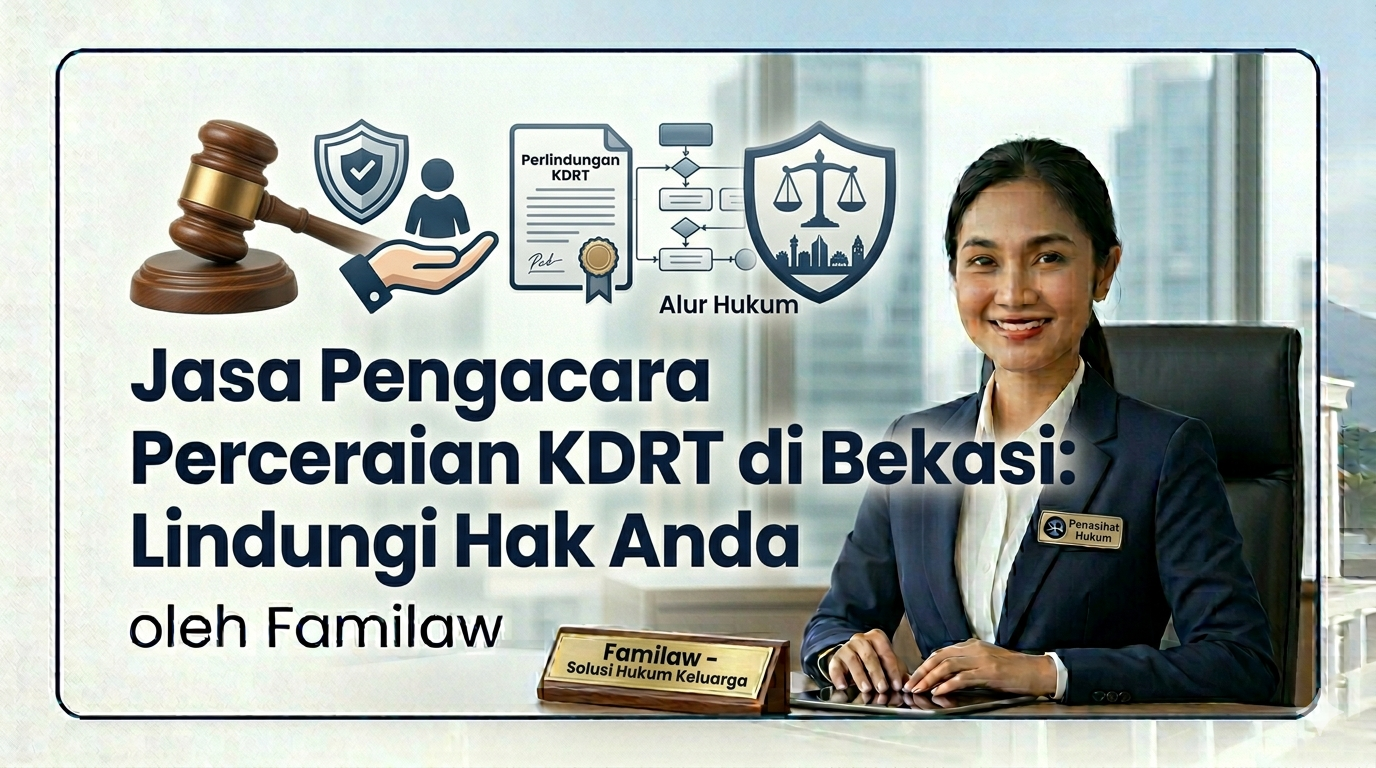 Jasa Pengacara Perceraian KDRT di Bekasi: Lindungi Hak Anda